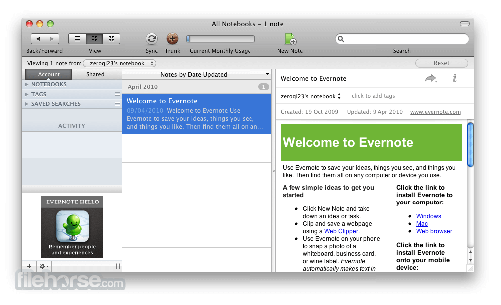 How To Download Evernote For Mac